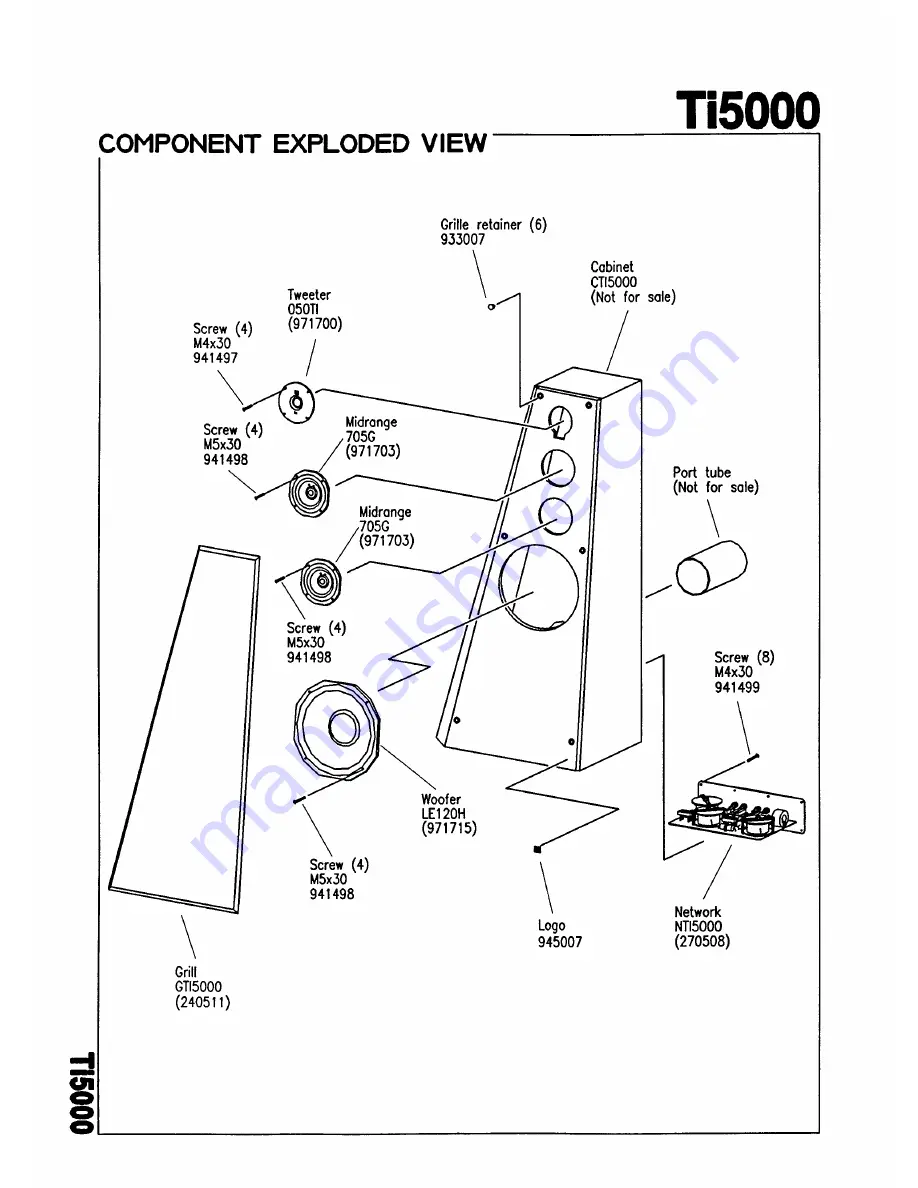 JBL Ti5000 Technical Manual Download Page 2