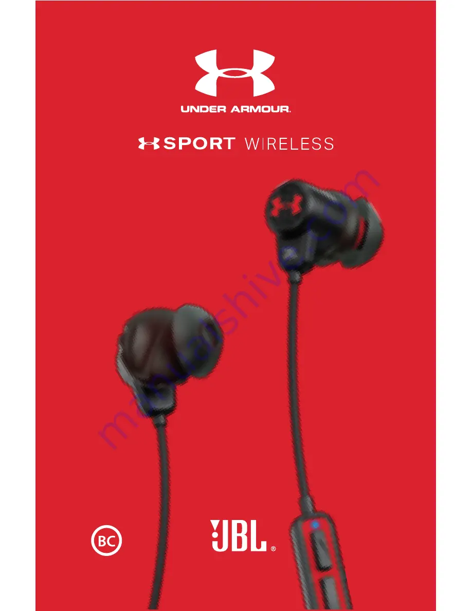 JBL under armour Скачать руководство пользователя страница 1