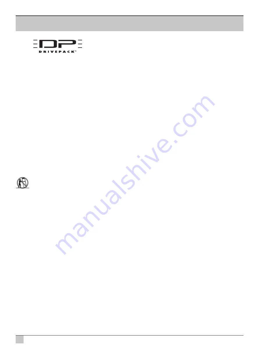 JBL VerTec DP Series Product User Manual Download Page 4