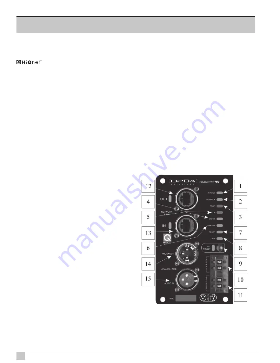 JBL VT4889ADP User Manual Download Page 20