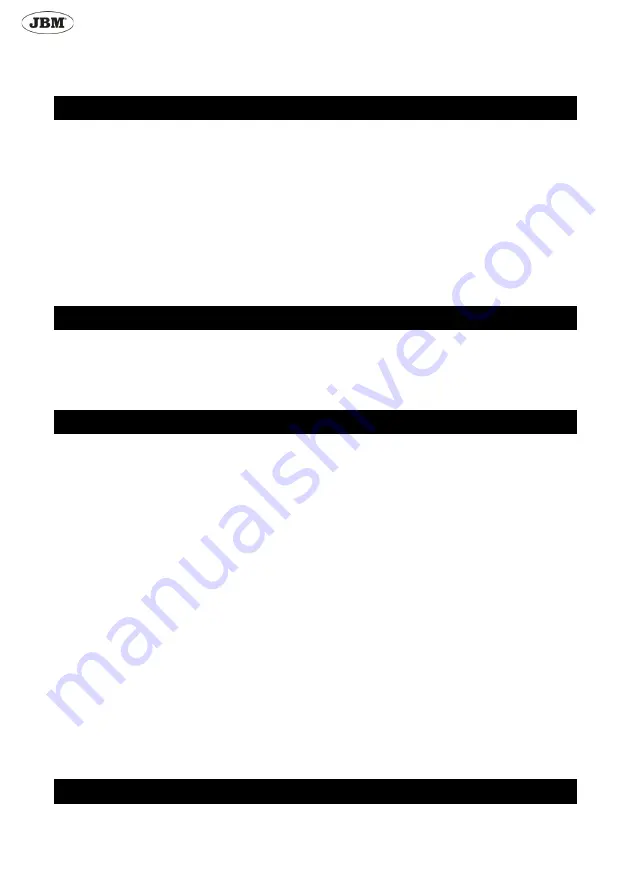 JBM 53220 Instruction Manual Download Page 6