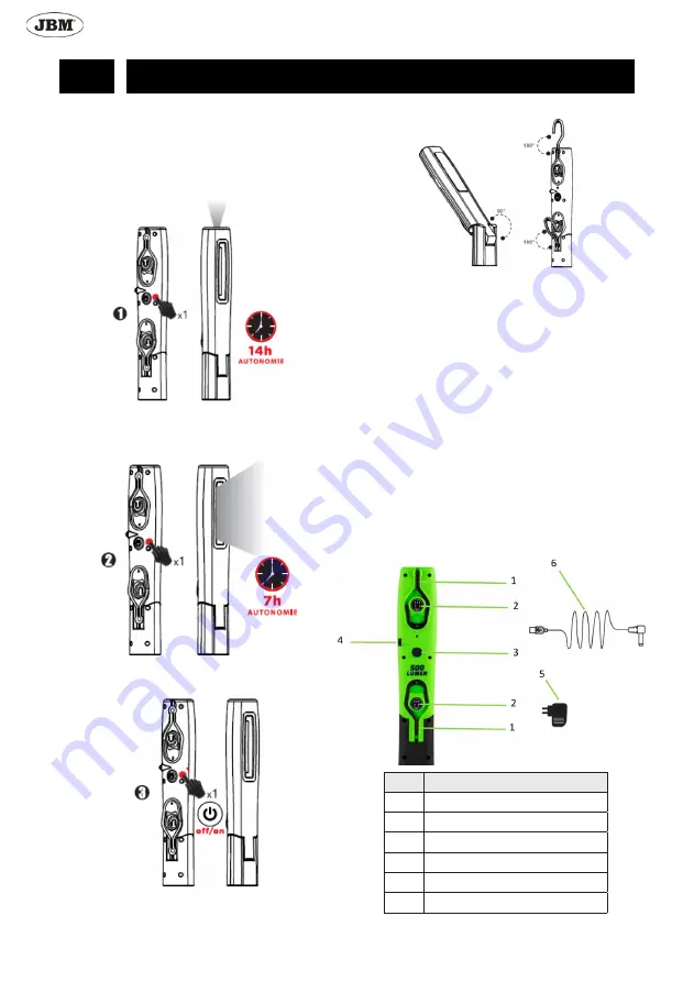 JBM 53466 Instruction Manual Download Page 4