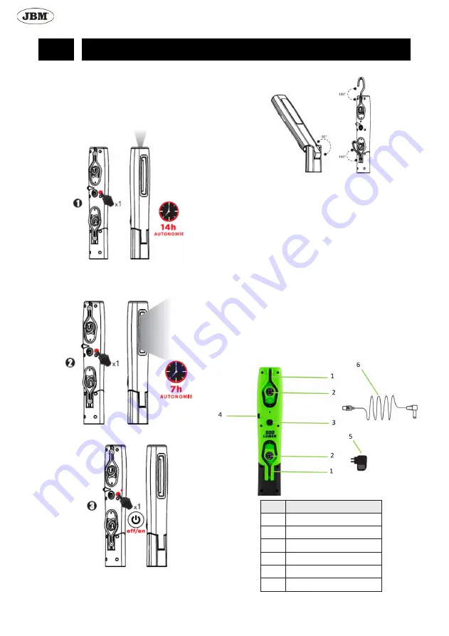 JBM 53466 Instruction Manual Download Page 6