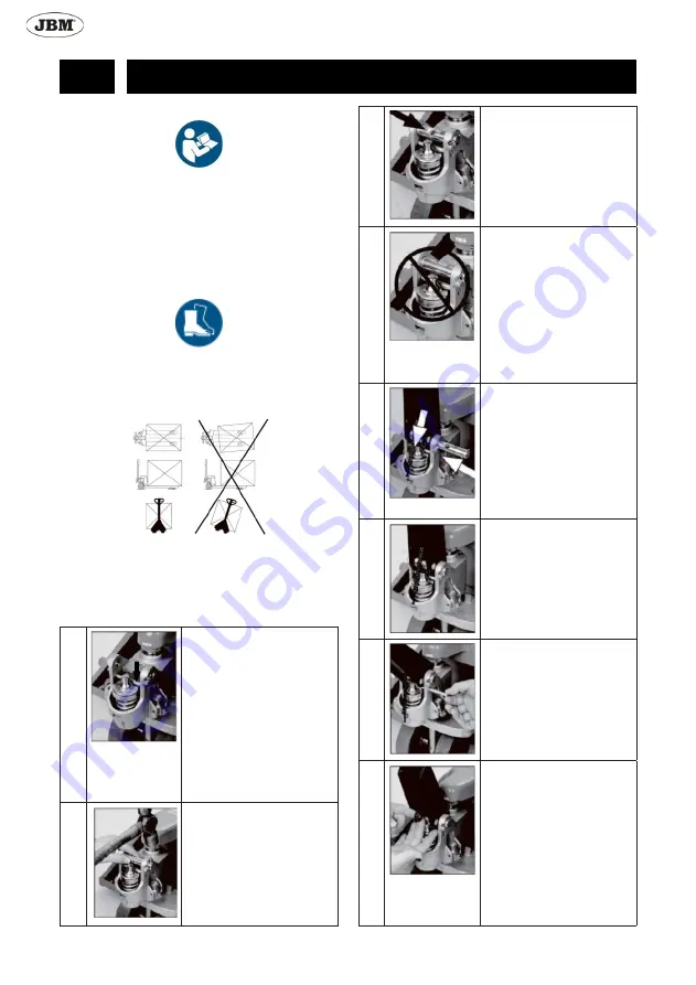 JBM 53880 Instruction Manual Download Page 38