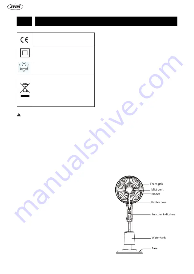 JBM 54125 Instruction Manual Download Page 2