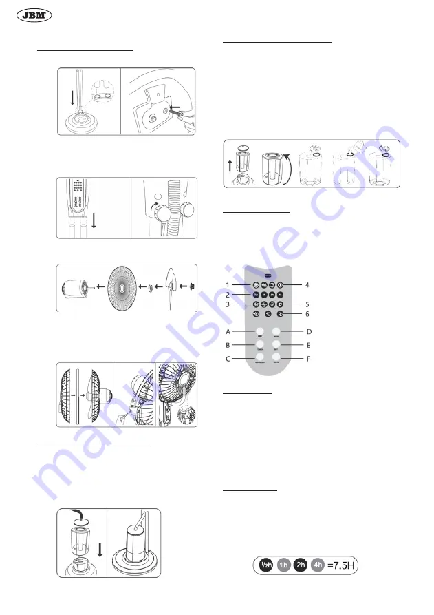 JBM 54125 Instruction Manual Download Page 18