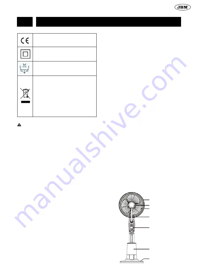 JBM 54125 Instruction Manual Download Page 23