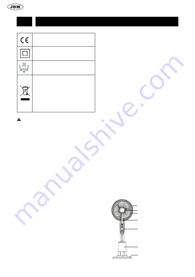 JBM 54125 Instruction Manual Download Page 26