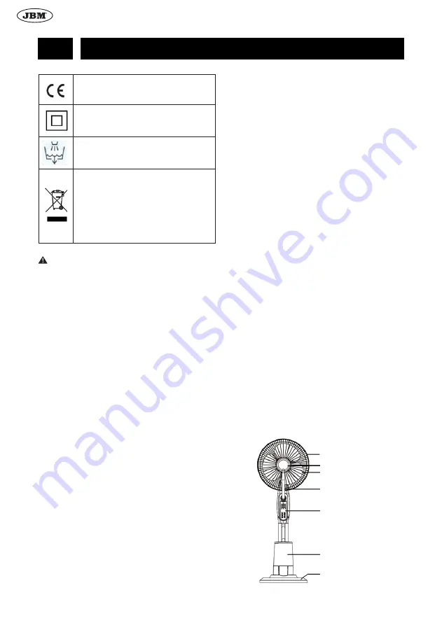 JBM 54125 Instruction Manual Download Page 32