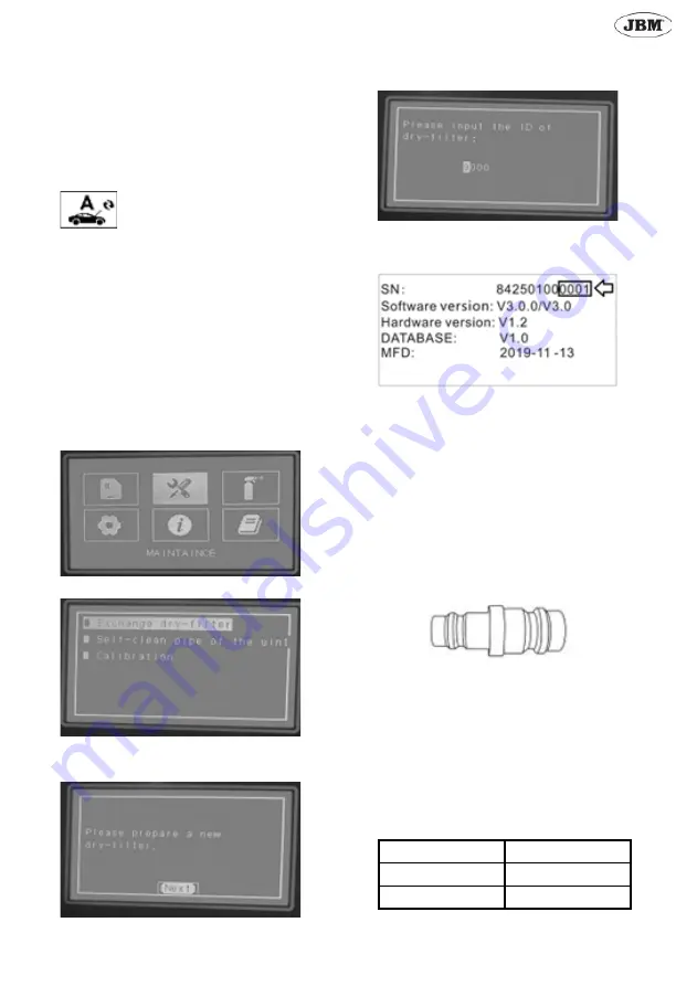 JBM 54291 Instruction Manual Download Page 15