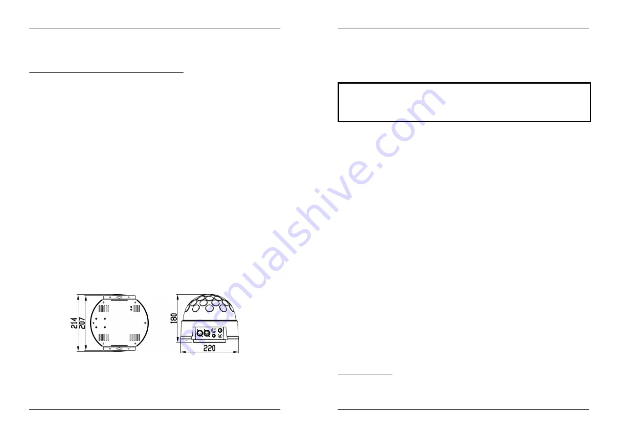 JBSYSTEMS Light SUPER SOLAR RGBW Manual Download Page 9