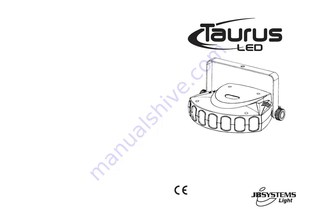 JBSYSTEMS Light Taurus LED Operation Manual Download Page 1