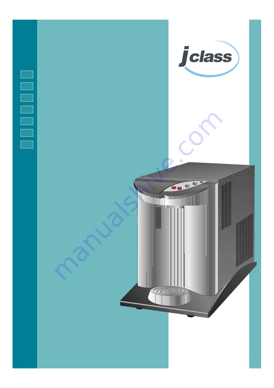 JCLASS IN SUPER HOT Installation, Use And Maintenance Handbook Download Page 1