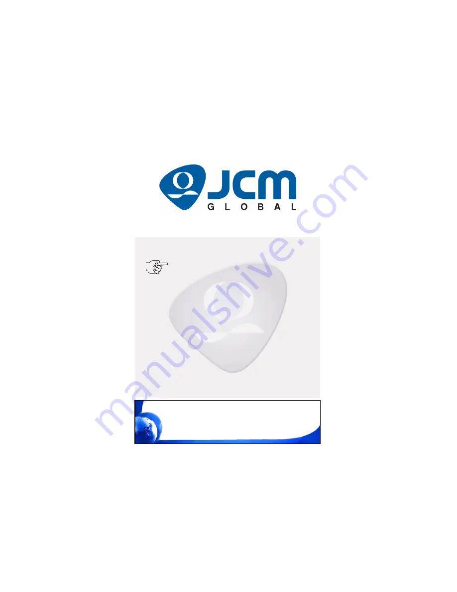 JCM GLOBAL TBV-100 FSH Quick Reference Manual Download Page 1