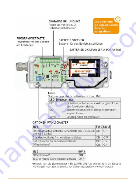 jcm-tech RB3 T868 User Manual Download Page 6