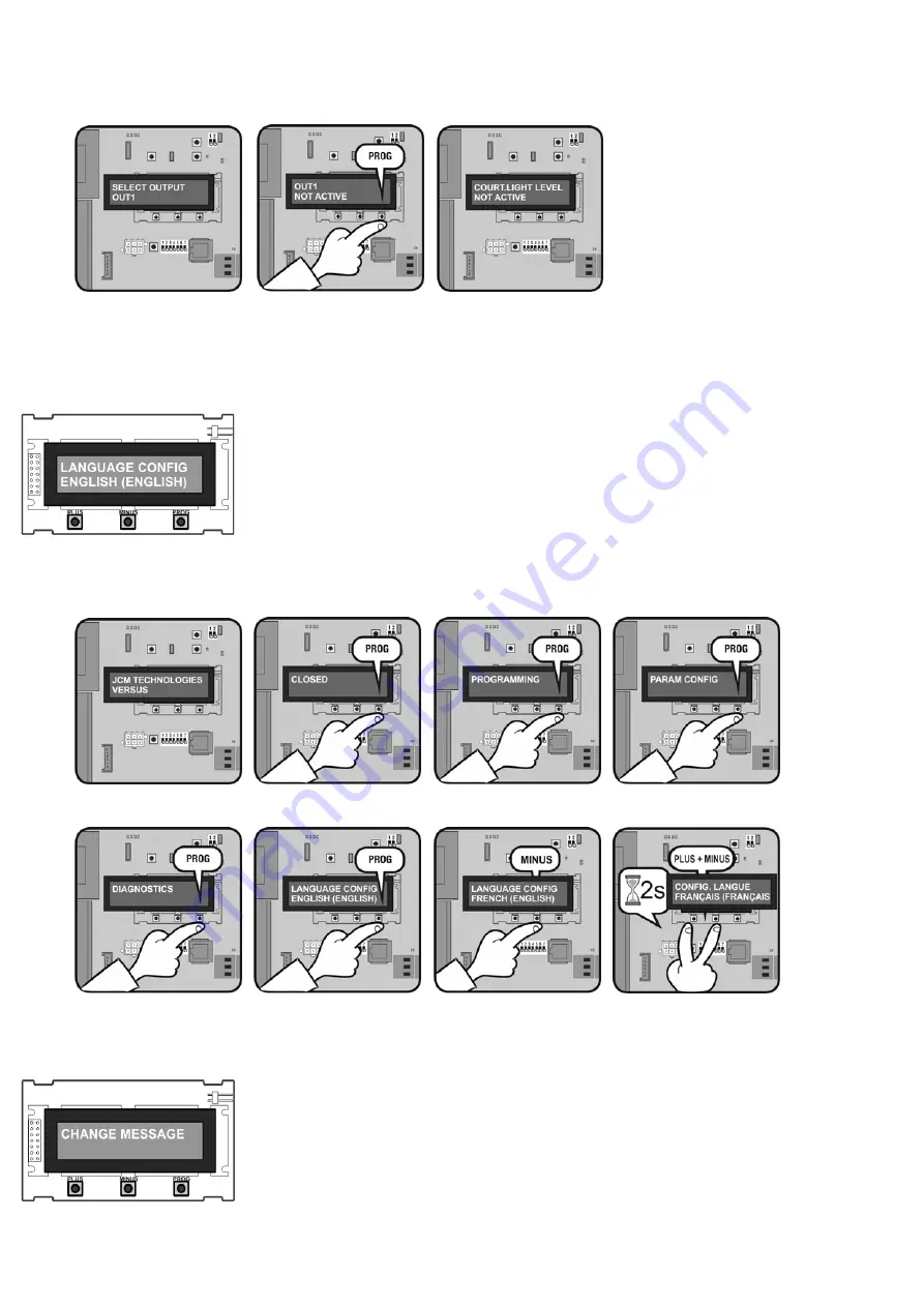 JCM Technologies V-LCD User Manual Download Page 5