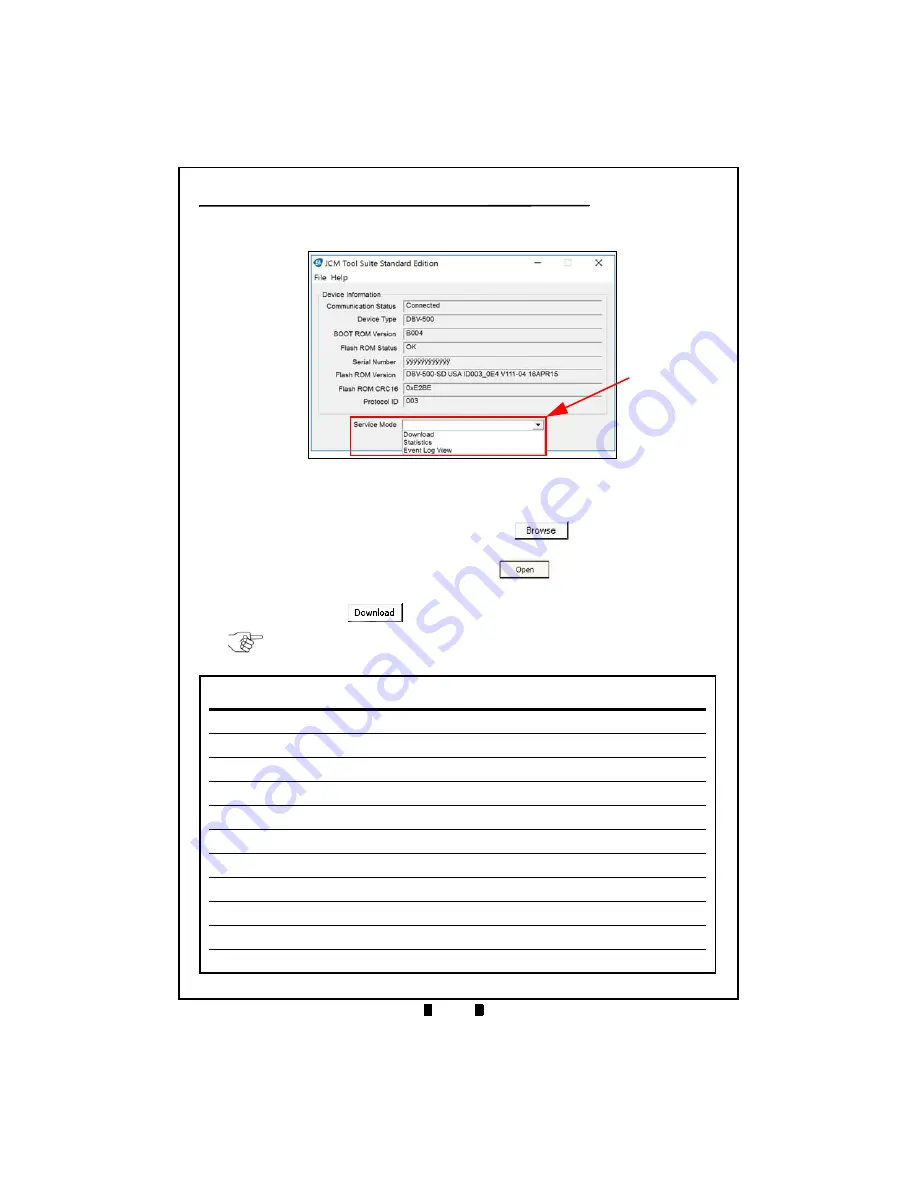 JCM DBV Series Manual Download Page 10