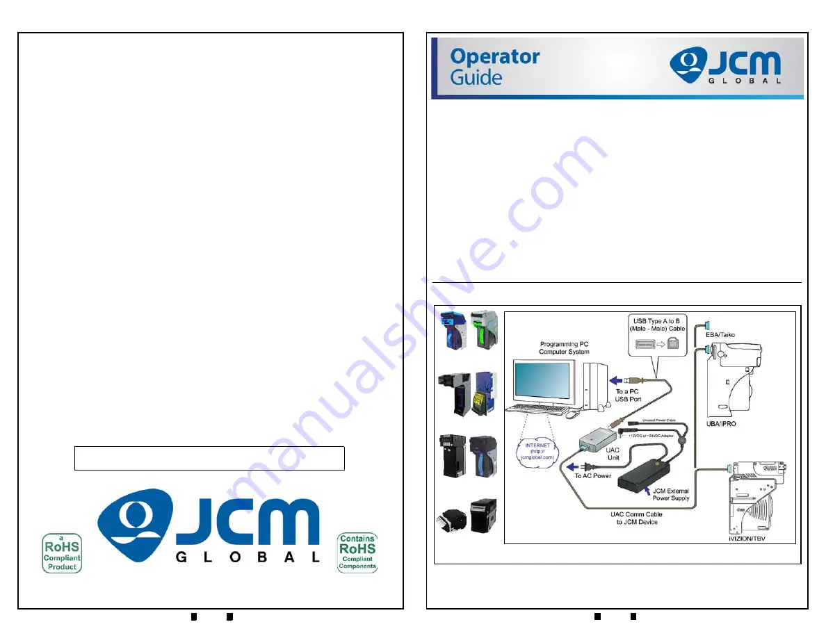 JCM JCM UAC Operational Instructions Download Page 1