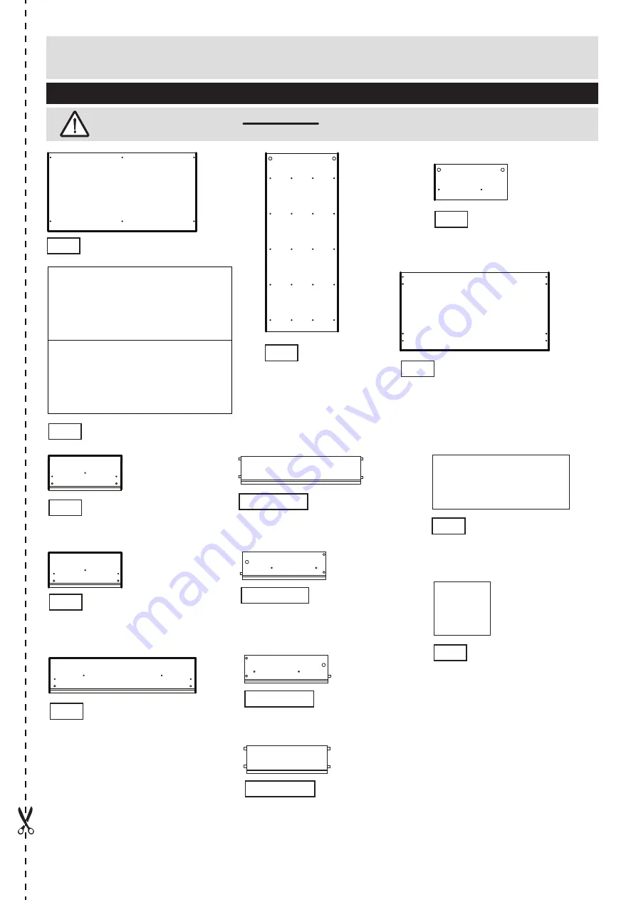 JD Williams and Co ASPEN 4+2 DRAWER CHEST Assembly Instructions Manual Download Page 3