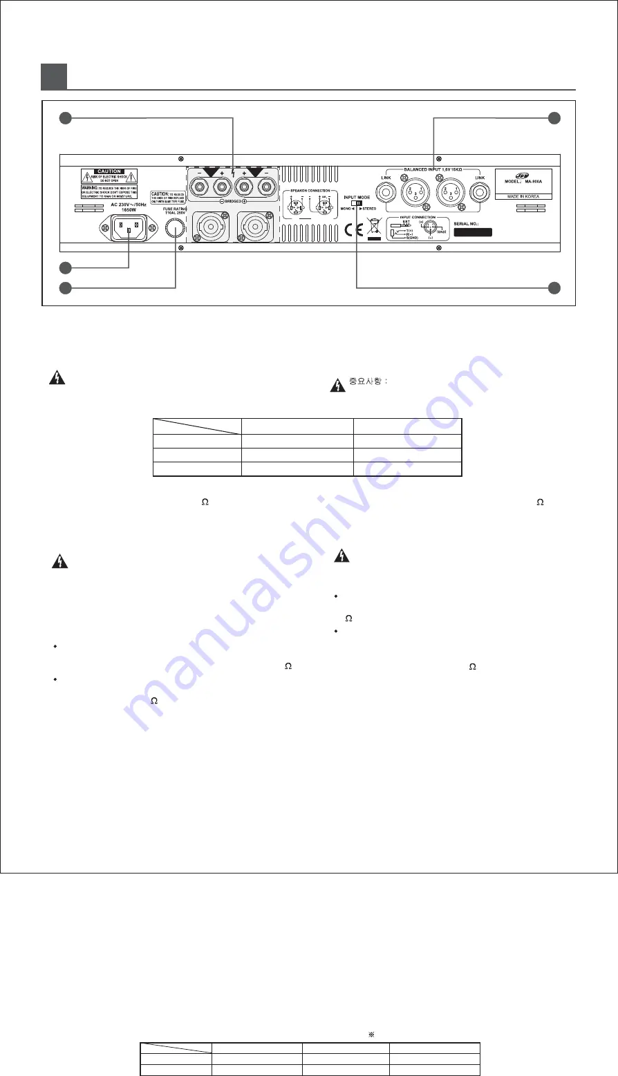 JDM MA-300A Operating Instructions Manual Download Page 5