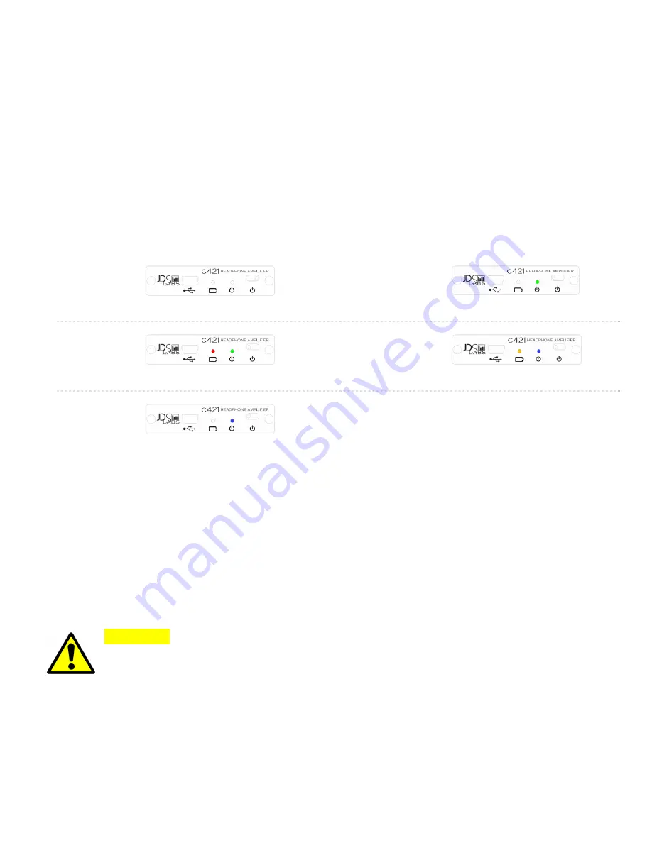 JDS Labs c421 v1.00 Operating Instructions Download Page 2