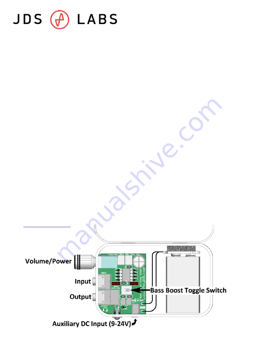 JDS Labs cMoyBB Operating Instructions Download Page 1