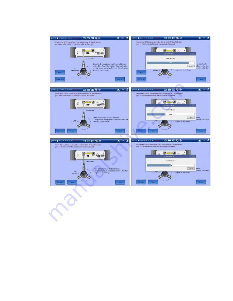 JDS Uniphase CellAdvisor JD720C Series Скачать руководство пользователя страница 37