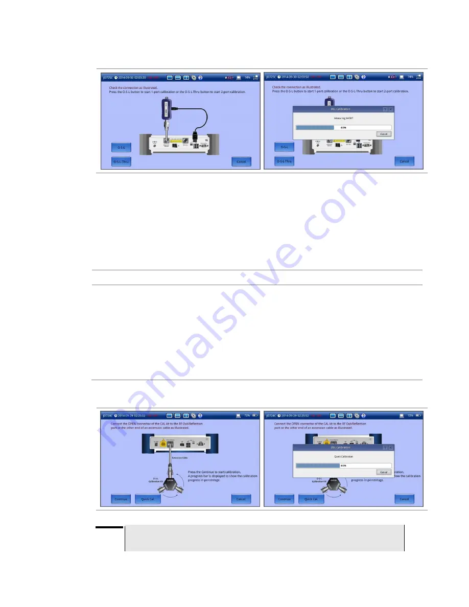 JDS Uniphase CellAdvisor JD720C Series User Manual Download Page 39