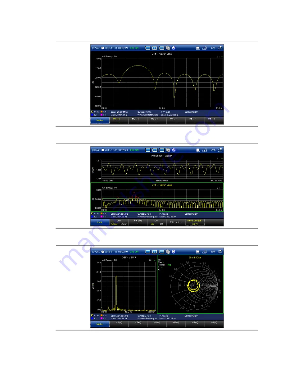 JDS Uniphase CellAdvisor JD720C Series Скачать руководство пользователя страница 61