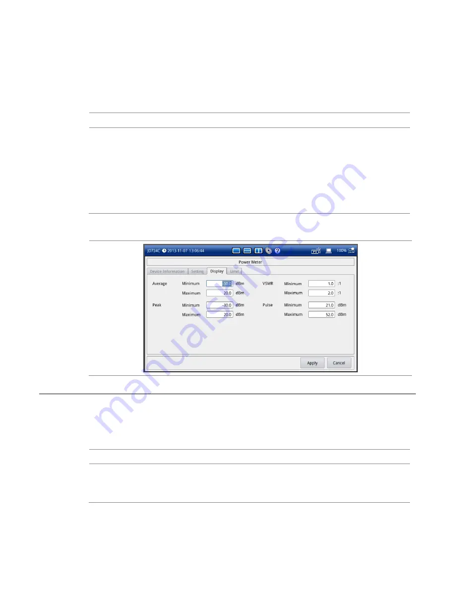 JDS Uniphase CellAdvisor JD720C Series User Manual Download Page 107