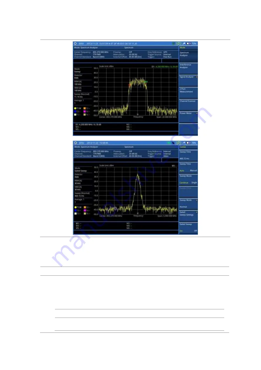 JDS Uniphase CellAdvisor JD780A Series Скачать руководство пользователя страница 67