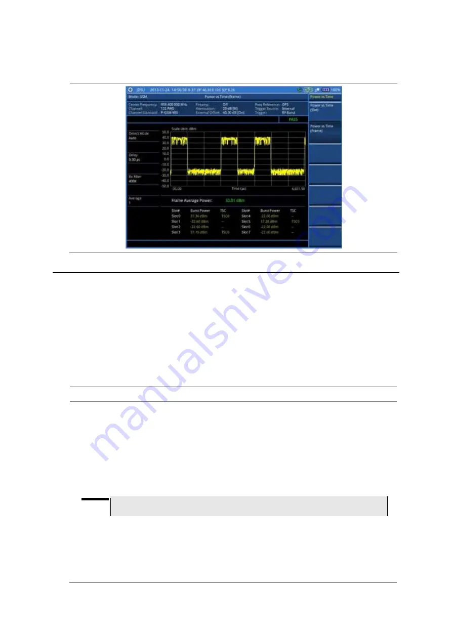 JDS Uniphase CellAdvisor JD780A Series User Manual Download Page 140