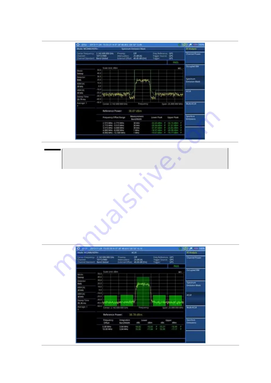 JDS Uniphase CellAdvisor JD780A Series Скачать руководство пользователя страница 164