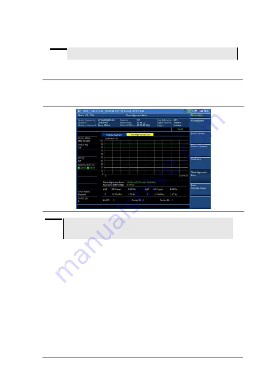 JDS Uniphase CellAdvisor JD780A Series User Manual Download Page 297