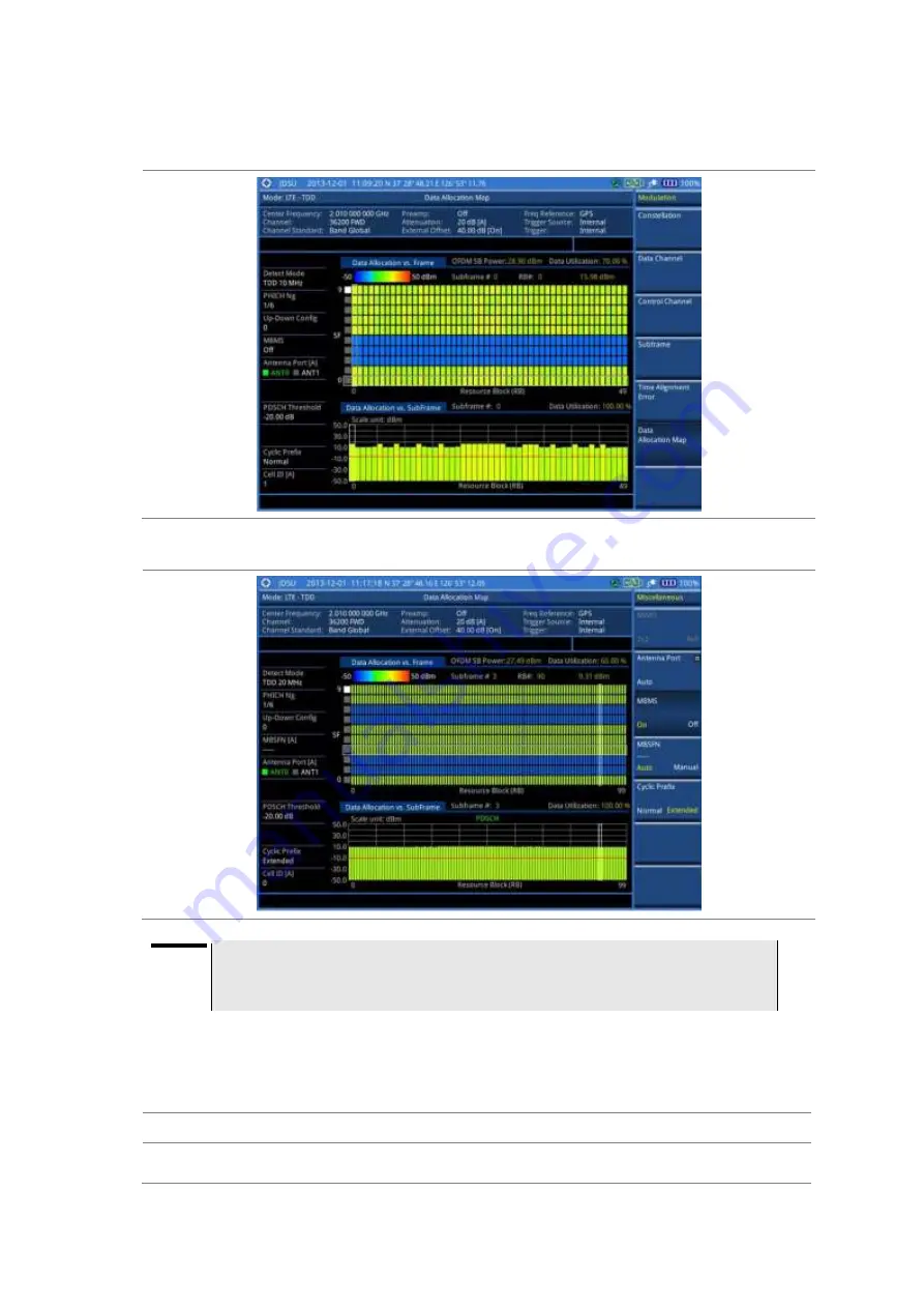 JDS Uniphase CellAdvisor JD780A Series User Manual Download Page 299