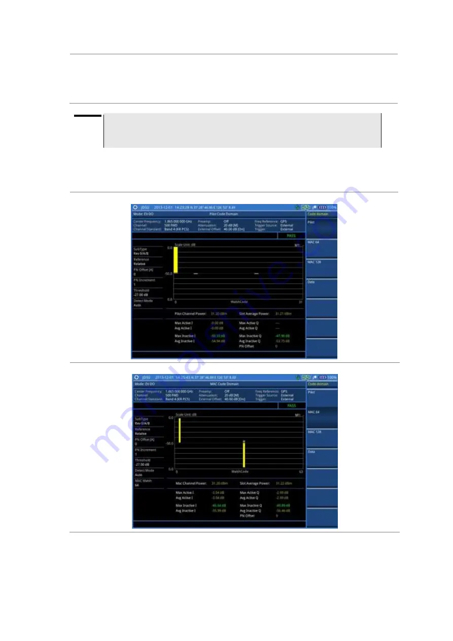 JDS Uniphase CellAdvisor JD780A Series User Manual Download Page 392