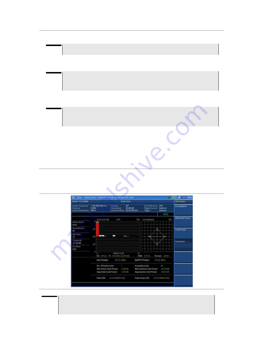 JDS Uniphase CellAdvisor JD780A Series User Manual Download Page 441