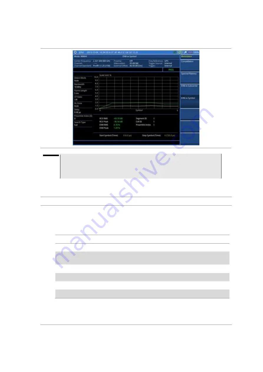 JDS Uniphase CellAdvisor JD780A Series User Manual Download Page 479