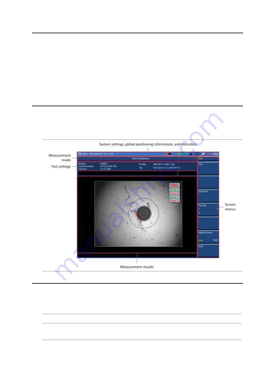 JDS Uniphase CellAdvisor JD780A Series User Manual Download Page 562