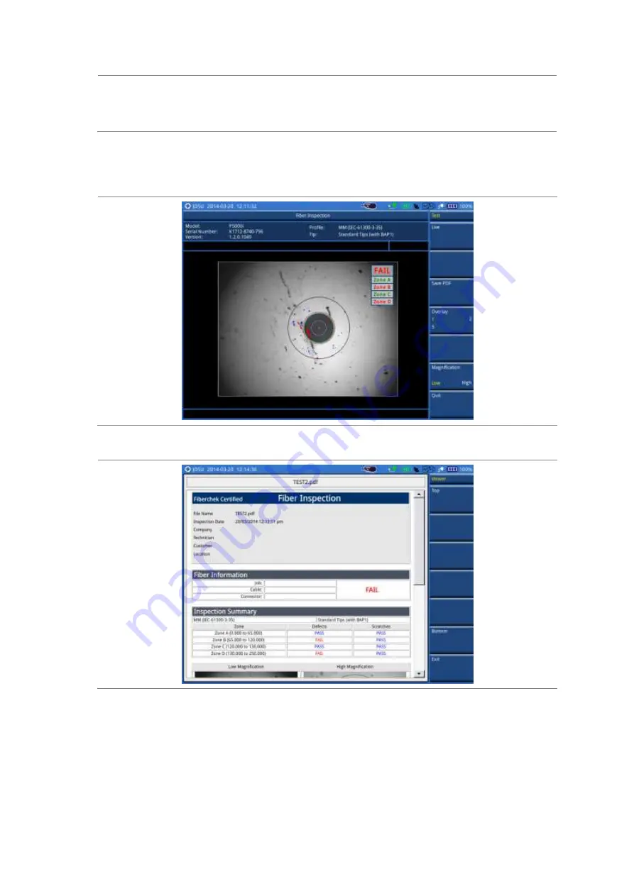 JDS Uniphase CellAdvisor JD780A Series User Manual Download Page 566