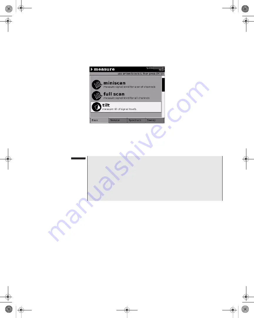 JDS Uniphase DSAM-3500 User Manual Download Page 209