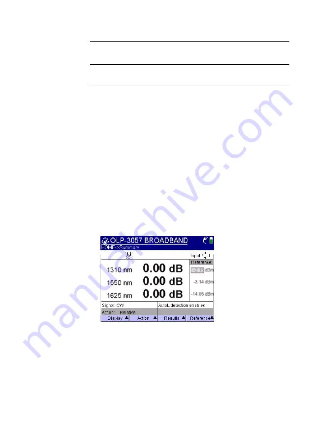 JDS Uniphase HST-3000 OLP-3057 User Manual Download Page 43