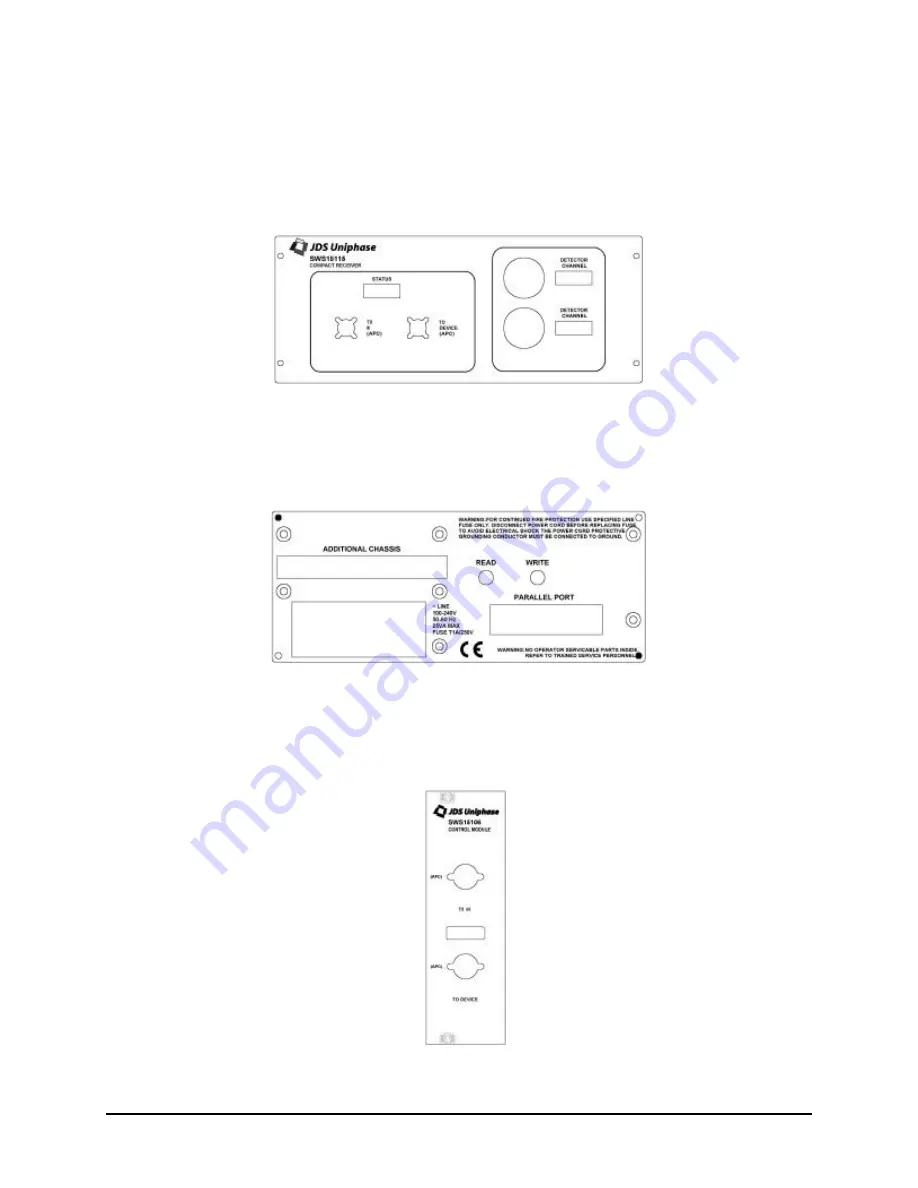 JDS Uniphase SWS15100 Скачать руководство пользователя страница 72