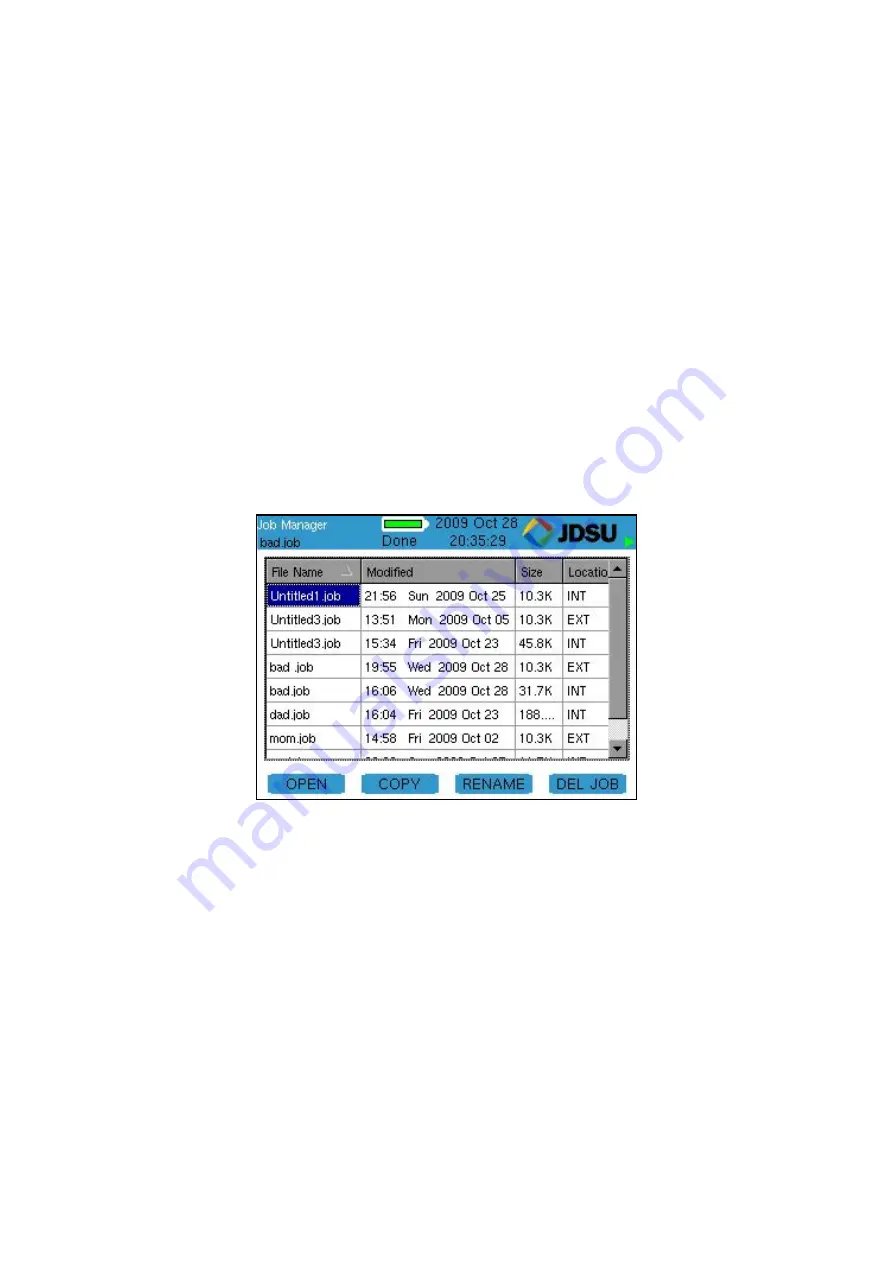 JDS Uniphase ValidatorPRO-NT, Cu Скачать руководство пользователя страница 38