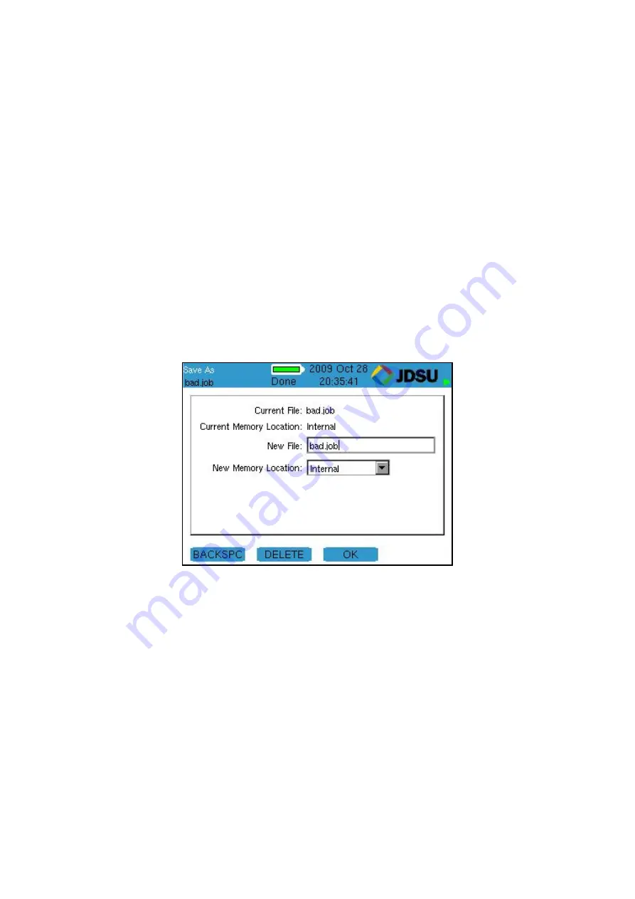 JDS Uniphase ValidatorPRO-NT, Cu User Manual Download Page 49