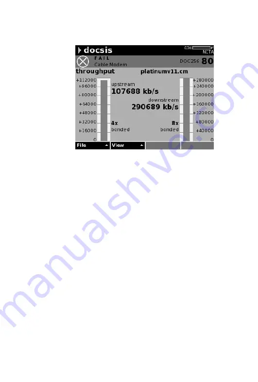 JDS Uniphase Wavetek DSAM-3500B Quick Start Manual Download Page 55