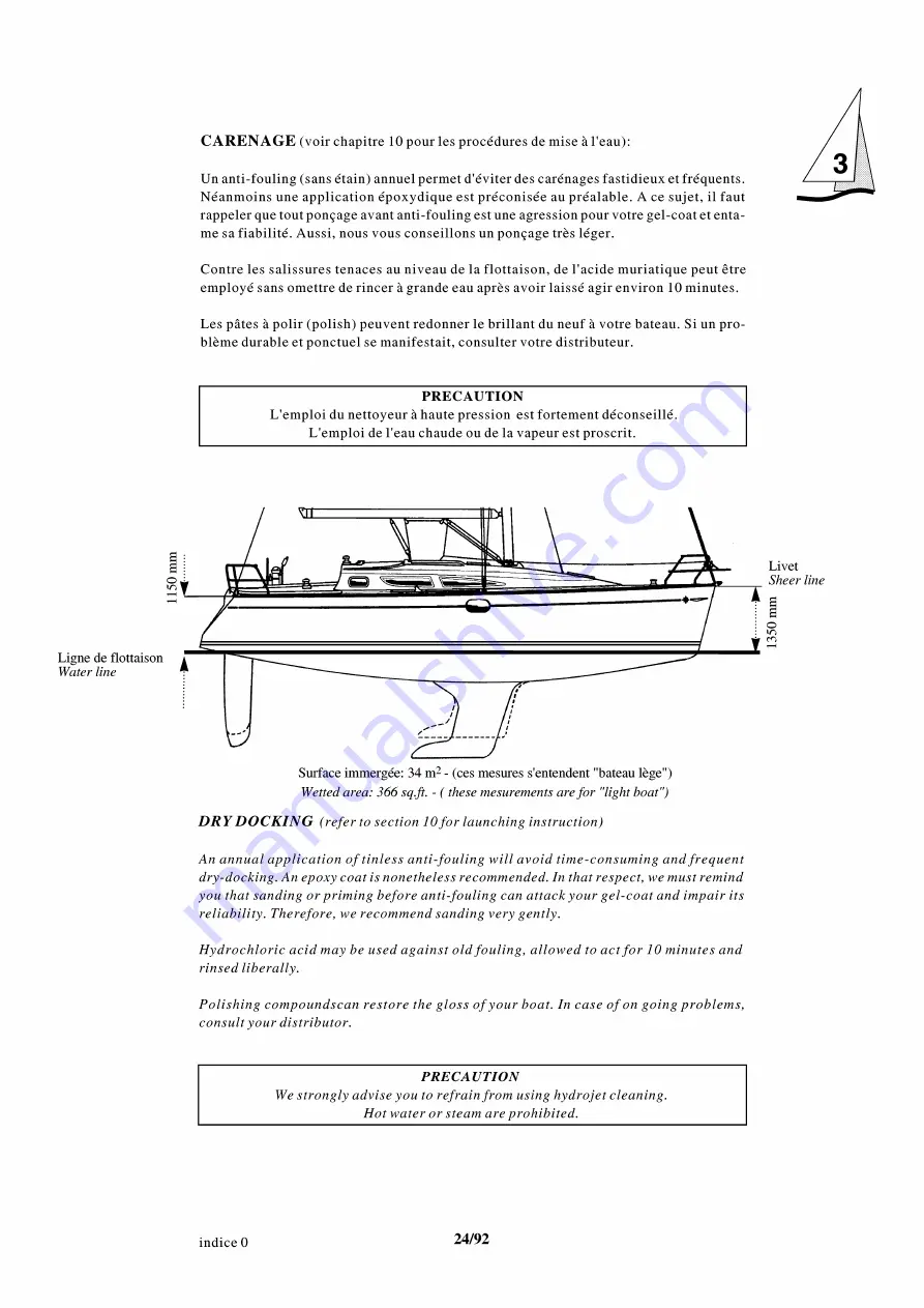 Jeanneau SUN ODYSSEY 35 Скачать руководство пользователя страница 27