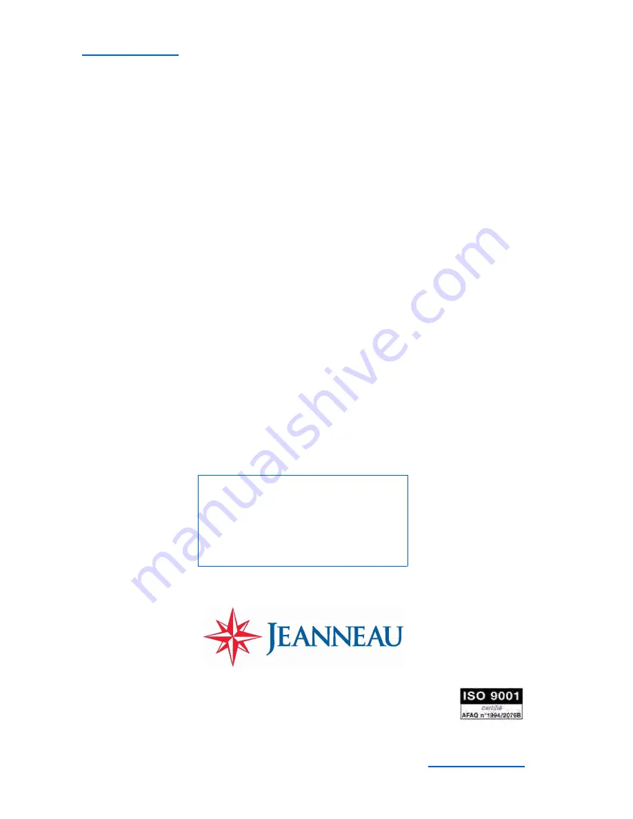 Jeanneau SUN ODYSSEY 49 DS Owner'S Manual Download Page 12