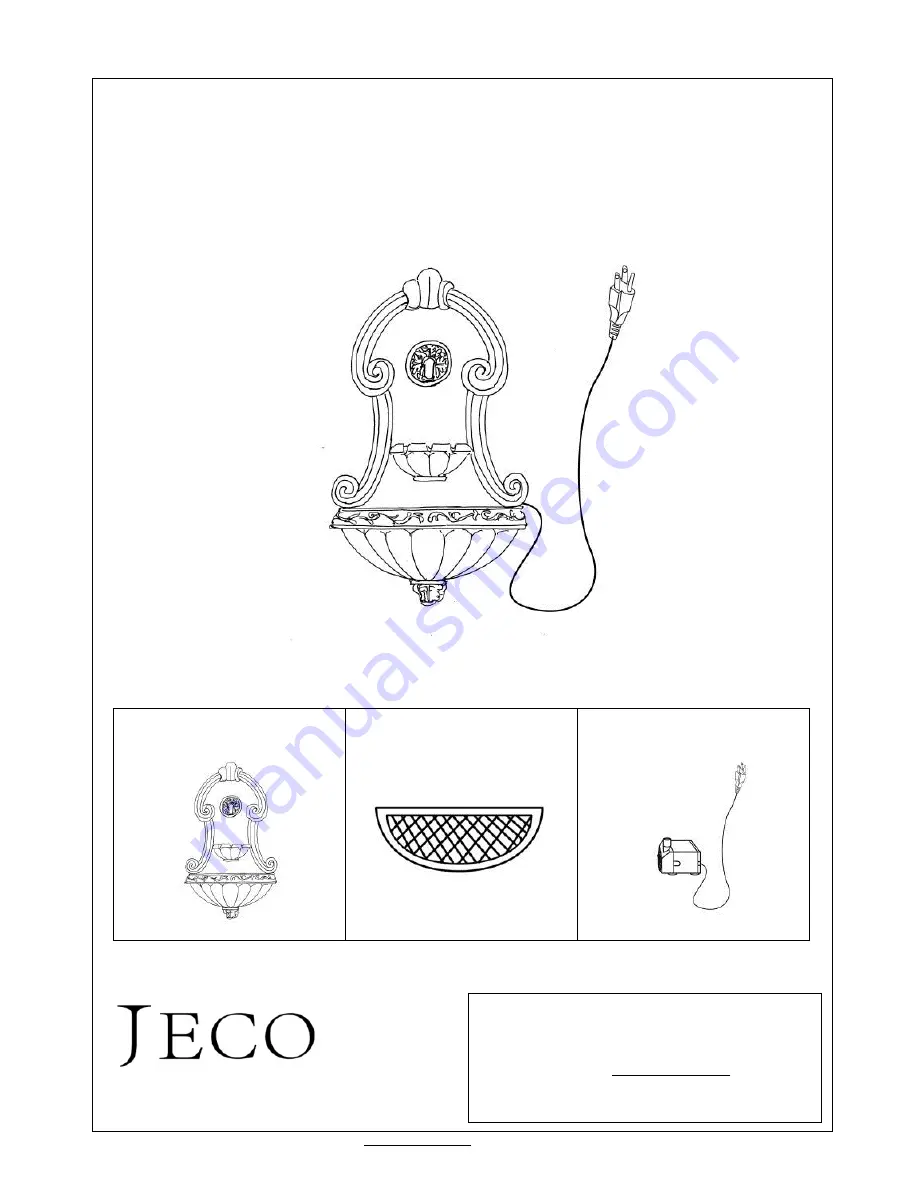 Jeco FCL036 Скачать руководство пользователя страница 1