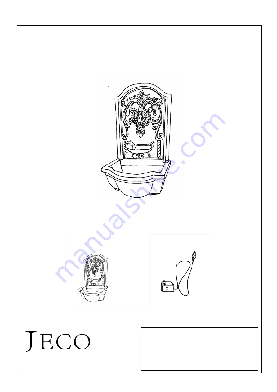 Jeco FCL183 Quick Start Manual Download Page 1